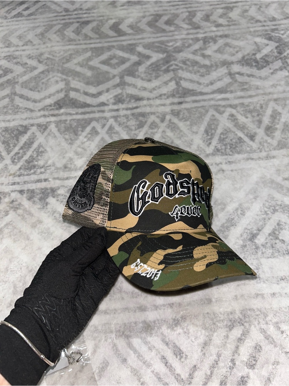 Godspeed Camo Trucker Cap - Green Camouflage
